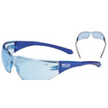 Directflex Technology Eyeglasses w/ Blue Temple & Clear Anti-Scratch/Anti-Fog Lens